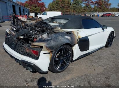 Lot #2990348192 2021 AUDI R8 SPYDER V10 PERFORMANCE QUATTRO S TRONIC