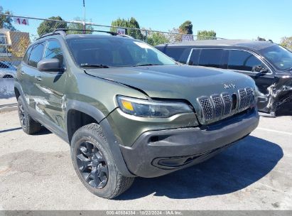 Lot #2996535676 2021 JEEP CHEROKEE TRAILHAWK 4X4