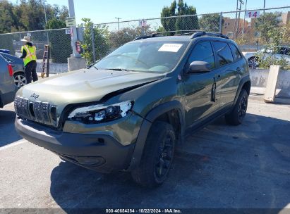 Lot #2996535676 2021 JEEP CHEROKEE TRAILHAWK 4X4