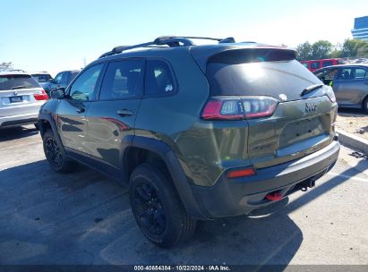 Lot #2996535676 2021 JEEP CHEROKEE TRAILHAWK 4X4