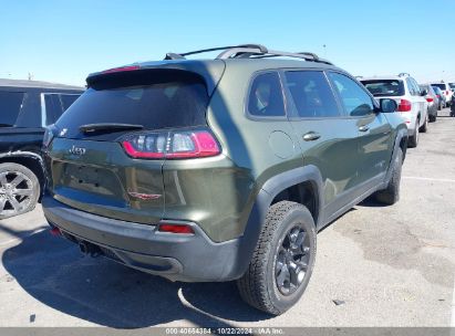 Lot #2996535676 2021 JEEP CHEROKEE TRAILHAWK 4X4