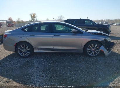 Lot #3052076430 2016 CHRYSLER 200 S