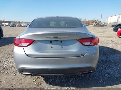 Lot #3052076430 2016 CHRYSLER 200 S