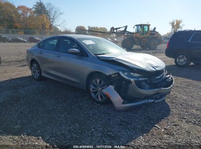 Lot #3052076430 2016 CHRYSLER 200 S