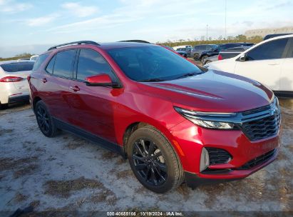 Lot #2992823674 2022 CHEVROLET EQUINOX FWD RS