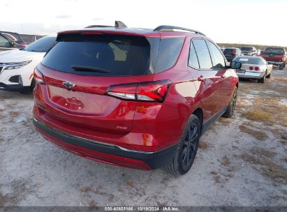 Lot #2992823674 2022 CHEVROLET EQUINOX FWD RS