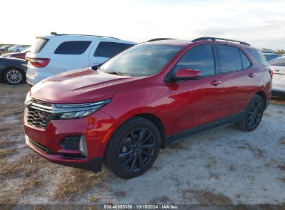 Lot #2992823674 2022 CHEVROLET EQUINOX FWD RS