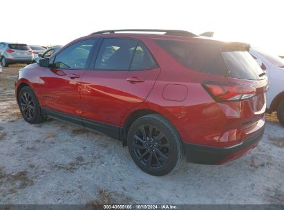 Lot #2992823674 2022 CHEVROLET EQUINOX FWD RS