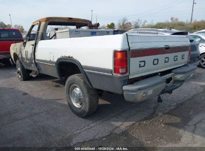 Lot #2990356937 1993 DODGE W-SERIES W200/W250