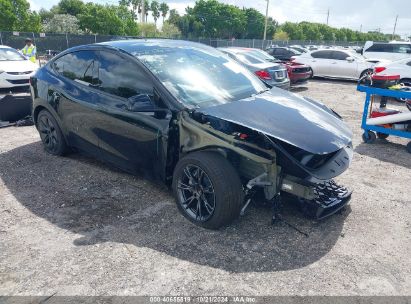 Lot #2990348153 2024 TESLA MODEL Y LONG RANGE DUAL MOTOR ALL-WHEEL DRIVE