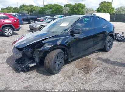 Lot #2990348153 2024 TESLA MODEL Y LONG RANGE DUAL MOTOR ALL-WHEEL DRIVE