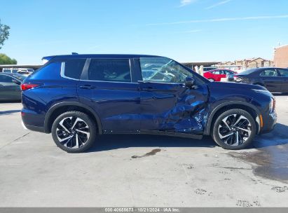 Lot #3035085649 2022 MITSUBISHI OUTLANDER BLACK EDITION 2WD/SE 2.5 2WD/SE LAUNCH EDITION 2WD