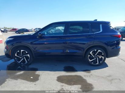 Lot #3035085649 2022 MITSUBISHI OUTLANDER BLACK EDITION 2WD/SE 2.5 2WD/SE LAUNCH EDITION 2WD