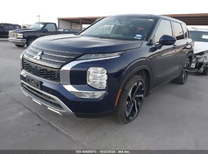 Lot #3035085649 2022 MITSUBISHI OUTLANDER BLACK EDITION 2WD/SE 2.5 2WD/SE LAUNCH EDITION 2WD