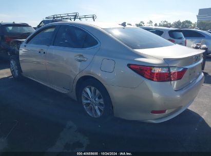 Lot #3031680932 2014 LEXUS ES 300H