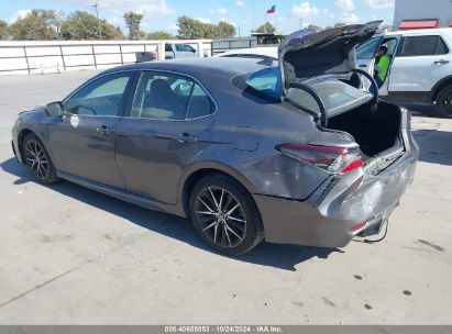 Lot #3053064439 2021 TOYOTA CAMRY SE