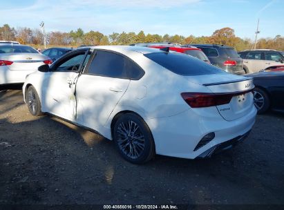 Lot #3052076424 2022 KIA FORTE GT-LINE