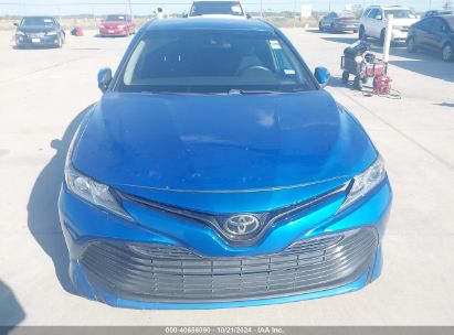 Lot #3053662320 2019 TOYOTA CAMRY LE