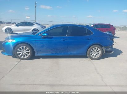 Lot #3053662320 2019 TOYOTA CAMRY LE