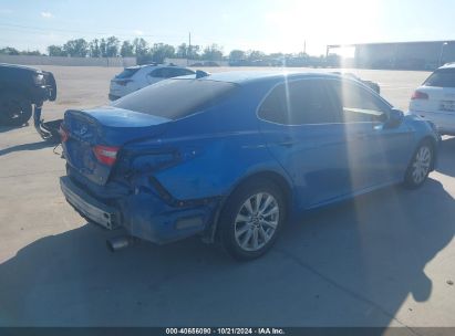 Lot #3053662320 2019 TOYOTA CAMRY LE