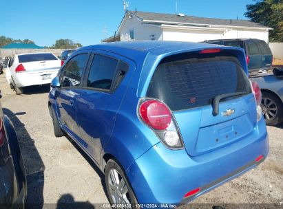 Lot #3052076426 2013 CHEVROLET SPARK 1LT MANUAL