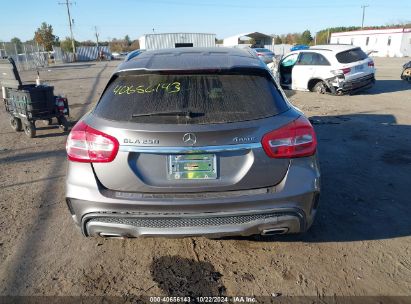 Lot #2995297806 2015 MERCEDES-BENZ GLA 250 4MATIC