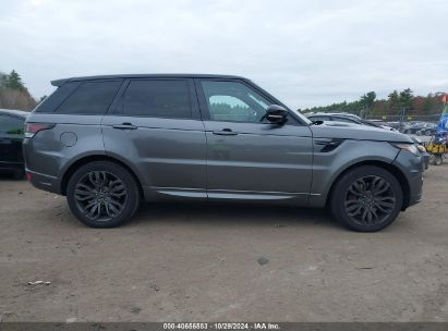 Lot #2992816659 2016 LAND ROVER RANGE ROVER SPORT 3.0L V6 SUPERCHARGED HSE