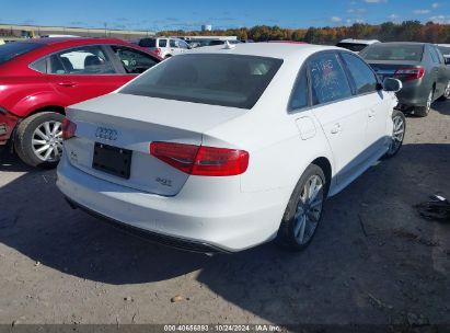 Lot #2995297655 2015 AUDI A4 2.0T PREMIUM