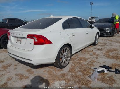 Lot #2992823625 2016 VOLVO S60 INSCRIPTION T5 DRIVE-E PLATINUM