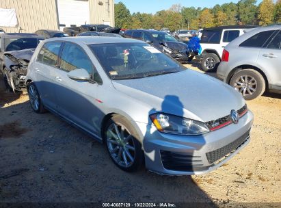 Lot #3037527288 2016 VOLKSWAGEN GOLF GTI S 4-DOOR