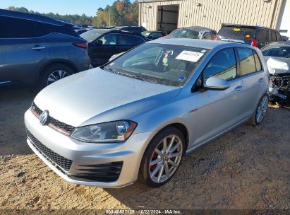 Lot #3037527288 2016 VOLKSWAGEN GOLF GTI S 4-DOOR