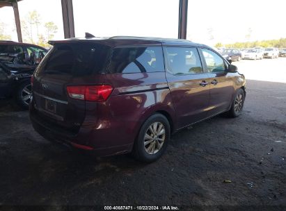 Lot #2995297607 2017 KIA SEDONA LX