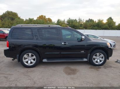 Lot #2995297602 2008 NISSAN ARMADA LE