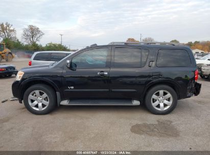 Lot #2995297602 2008 NISSAN ARMADA LE