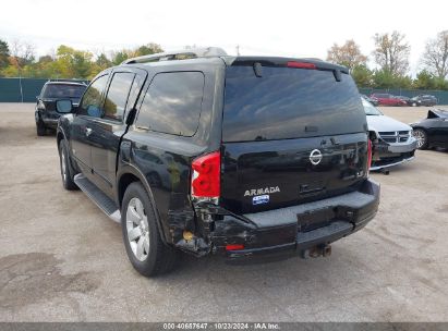 Lot #2995297602 2008 NISSAN ARMADA LE