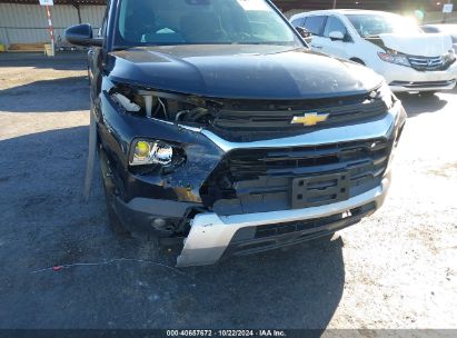 Lot #2992814238 2021 CHEVROLET TRAILBLAZER FWD LT