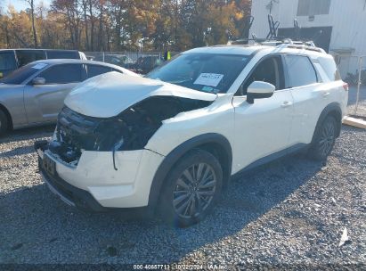 Lot #2995297594 2022 NISSAN PATHFINDER SL 4WD