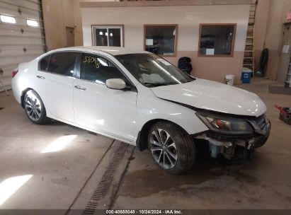 Lot #3035085547 2014 HONDA ACCORD SPORT