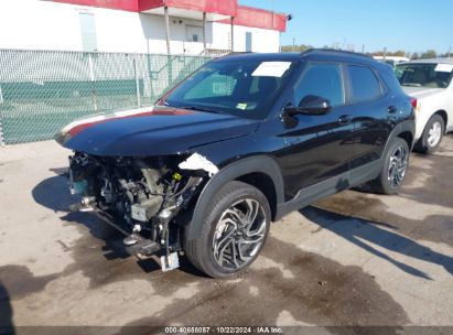 Lot #2990348041 2024 CHEVROLET TRAILBLAZER AWD RS