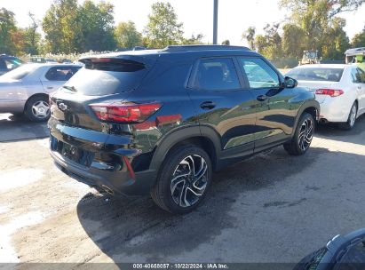 Lot #2990348041 2024 CHEVROLET TRAILBLAZER AWD RS