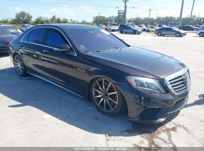 Lot #2992823594 2014 MERCEDES-BENZ S 63 AMG 4MATIC