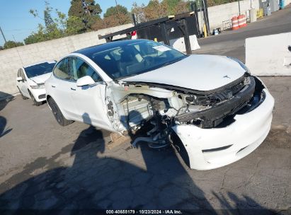 Lot #2992814234 2020 TESLA MODEL 3 STANDARD RANGE PLUS REAR-WHEEL DRIVE/STANDARD RANGE REAR-WHEEL DRIVE