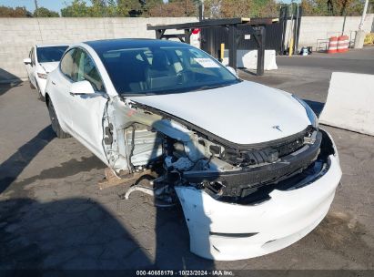 Lot #2992814234 2020 TESLA MODEL 3 STANDARD RANGE PLUS REAR-WHEEL DRIVE/STANDARD RANGE REAR-WHEEL DRIVE