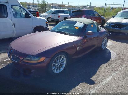 Lot #2992831756 2003 BMW Z4 2.5I