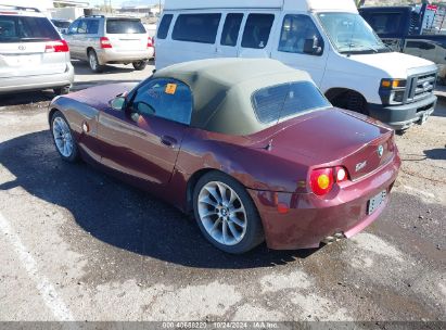 Lot #2992831756 2003 BMW Z4 2.5I