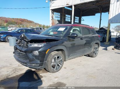 Lot #3056070647 2021 CHEVROLET TRAILBLAZER AWD RS