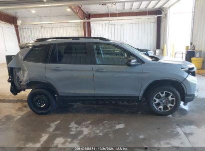 Lot #2992831758 2022 HONDA PASSPORT AWD TRAILSPORT