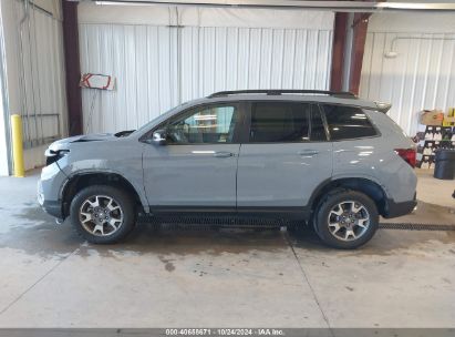 Lot #2992831758 2022 HONDA PASSPORT AWD TRAILSPORT