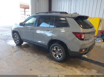 Lot #2992831758 2022 HONDA PASSPORT AWD TRAILSPORT