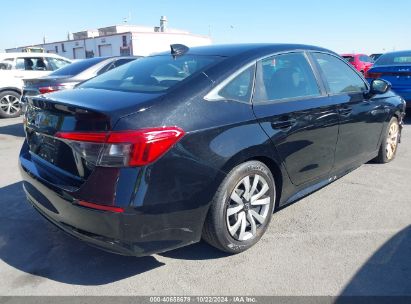 Lot #3035095449 2024 HONDA CIVIC LX